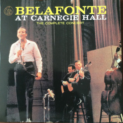 iڍ F HARRY BELAFONTE(3LP)BELAFONTE AT CARNEGIE HALLy[bp/500/bgio[tz