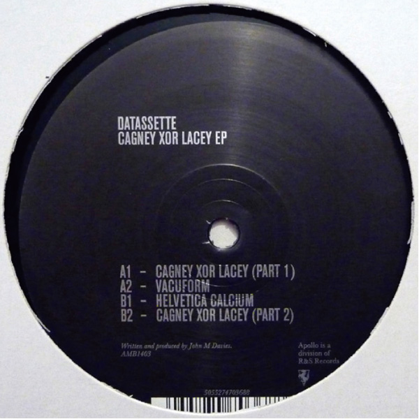iڍ F DATASETTE (12) CAGNEY XOR LACEY