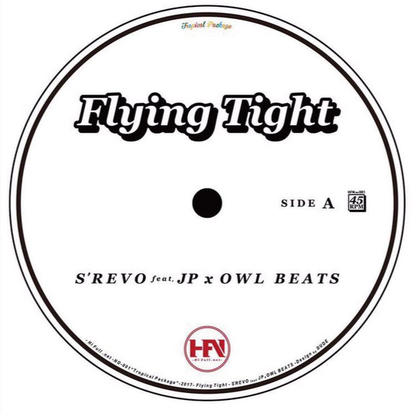 iڍ F S'REVO FEAT. JP ~ OWL BEATS (7inch) FLYING TIGHT