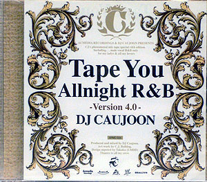 DJ CAUJOON(MIX CD) TAPE YOU ALLNIGHT VOL.4 -DJ機材アナログレコード