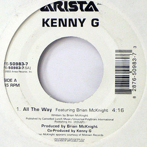 iڍ F KENNY G(EP) ALL THE WAY