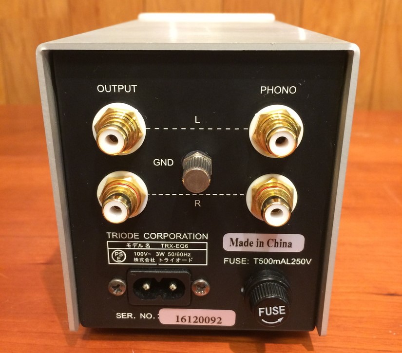 中古品】TRIODE/フォノイコライザー/TRX-EQ6 高級オーディオ,ピュア