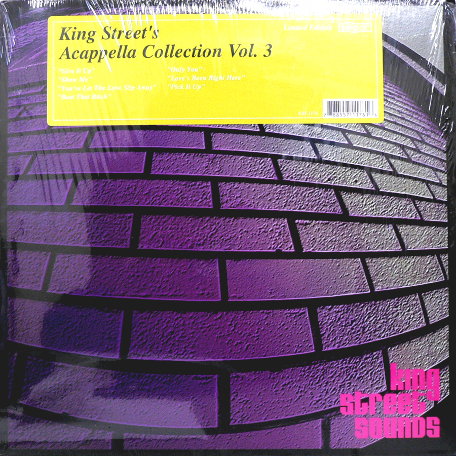 iڍ F V.A.(12) KING STREET ACAPPELLA COLLECTION VOL.3