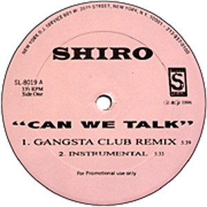 ショップオフ SHIRO/CAN WE TALK 洋楽 - LITTLEHEROESDENTISTRY