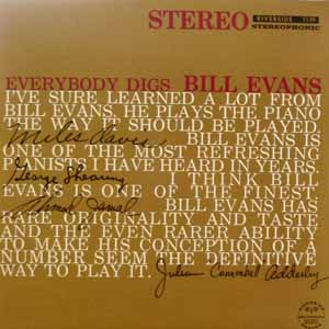 BILL EVANS TRIO (ビル・エヴァンス) (LP) タイトル名：EVERYBODY DIGS