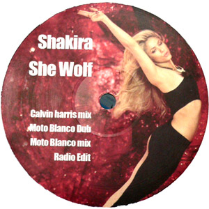 SHAKIRA(12) SHE WOLF -DANCE REMIX- -DJ機材アナログレコード専門店