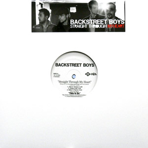 BACKSTREET BOYS(12) STRAIGHT THROUGH MY HEART -DJ機材アナログ