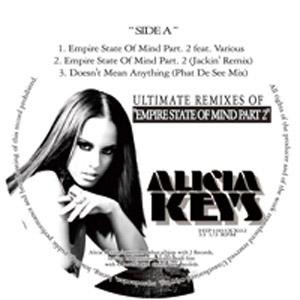 ALICIA KEYS / JAY-Z(12) ULTIMATE REMIXES OF EMPIRE STATE OF MIND -DJ機材アナログ レコード専門店OTAIRECORD