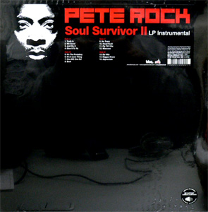 PETE ROCK(2LP) SOUL SURVIVOR 2 INSTRUMENTAL -DJ機材アナログレコード専門店OTAIRECORD