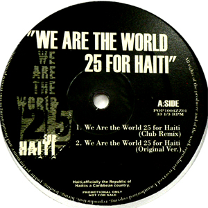 V.A.(12) WE ARE THE WORLD 25 FOR HAITI -DJ機材アナログレコード専門