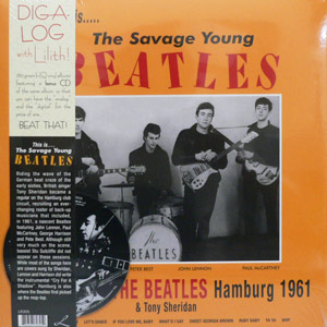 iڍ F THE BEATLES@(r[gY)@(LP 180gdʔ + CD)@^CgFTHIS IS... THE SAVAGE YOUNG BEATLES: HAMBURG 1961 yE1500vX!!z