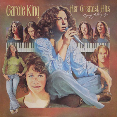 CAROLE KING (キャロル・キング) (LP) タイトル名：HER GREATEST HITS 