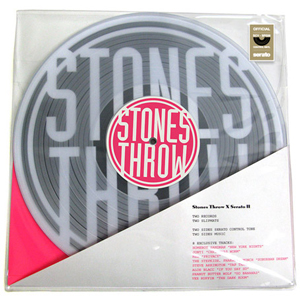 STONES THROW(12inch2枚組) SERATO II DOUBLE DISC & SLIPMATS【限定