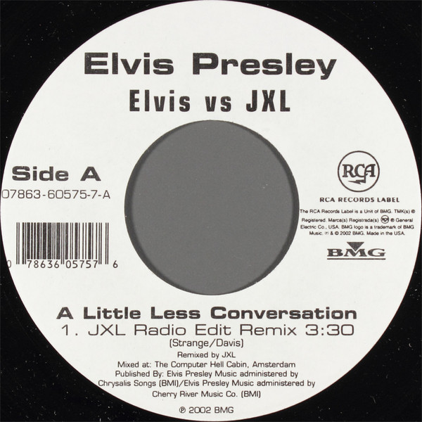 Little conversation remix. A little less conversation Элвис Пресли. JXL Elvis Presley. Elvis_Presley_JXL_-_A_little_less_conversation. Elvis a little less conversation.