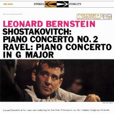 LEONARD BERNSTEIN(LP) SHOSTAKOVITCH:PIANO CONCERTO NO.2/RAVEL 