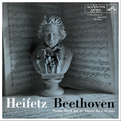 iڍ F HEIFETZ(LP) BEETHOVEN SONATAS NOS.8 AND 10y!IMPEX RECORDS!VAio[z