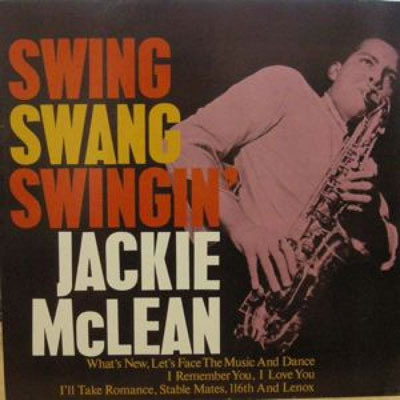 iڍ F JACKIE MC LEAN(LP) SWING, SWANG, SWINGIN'