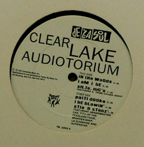 DE LA SOUL(12) CLEAR LAKE AUDIOTORIUM -DJ機材アナログレコード専門