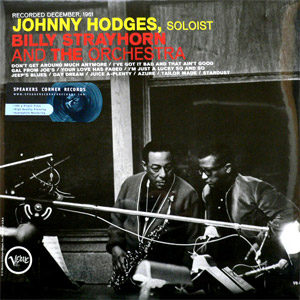 JOHNNY HODGES (ジョニー・ホッジス) (LP 180g重量盤) タイトル名：WITH BILLLY STRAYHORN AND THE  ORCHESTRA -DJ機材アナログレコード専門店OTAIRECORD