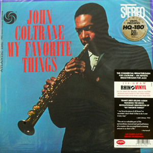 JOHN COLTRANE (ジョン・コルトレーン) (LP 180g重量盤) タイトル名：MY FAVORITE THINGS -DJ機材アナログ レコード専門店OTAIRECORD