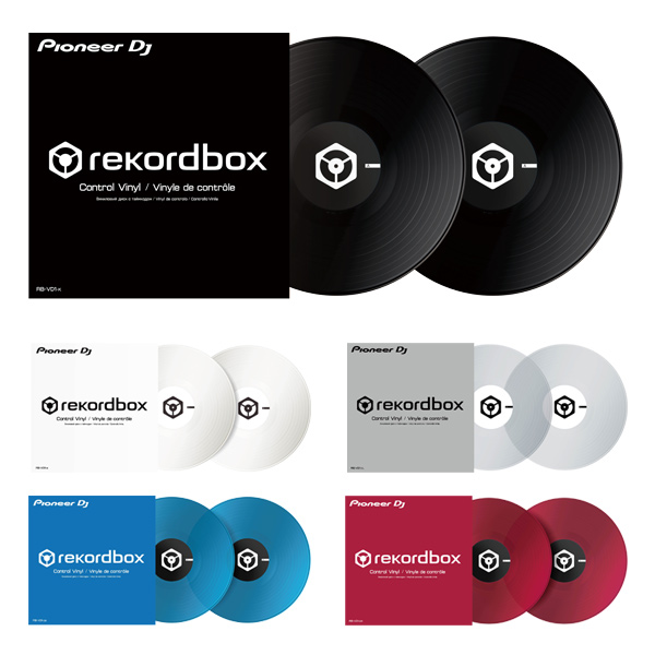 商品詳細 ： 【在庫限り！】Pioneer DJ/rekordbox dj専用コントロールバイナル/RB-VD1シリーズ（2枚1組／全5色）【control vinyl】