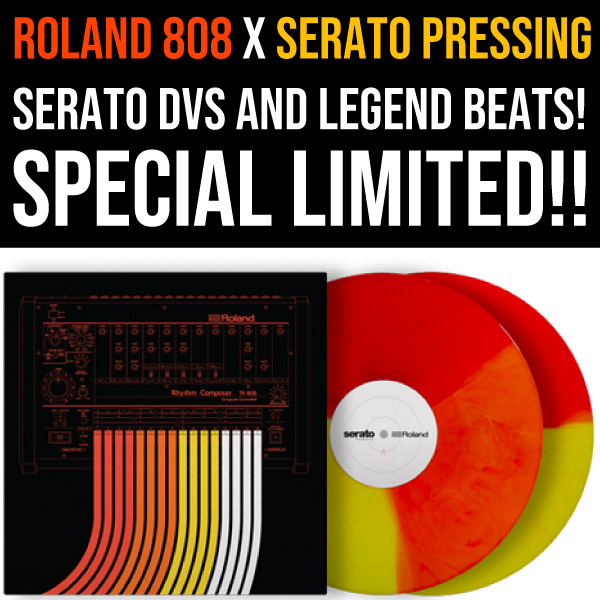iڍ F yIzSERATO PERFORMANCE SERIES(2LP)@CONTROL VINYL [Roland 808 X Serato Pressing SCV-PS-808-12]