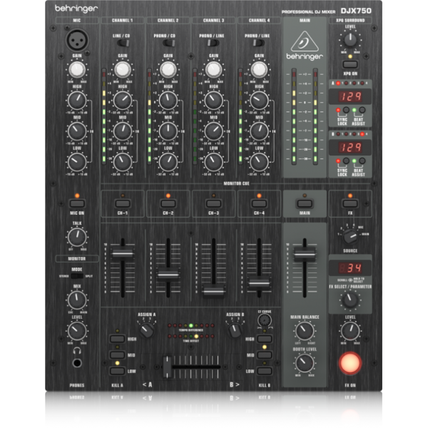 BEHRINGER  DJX 750 BLACK