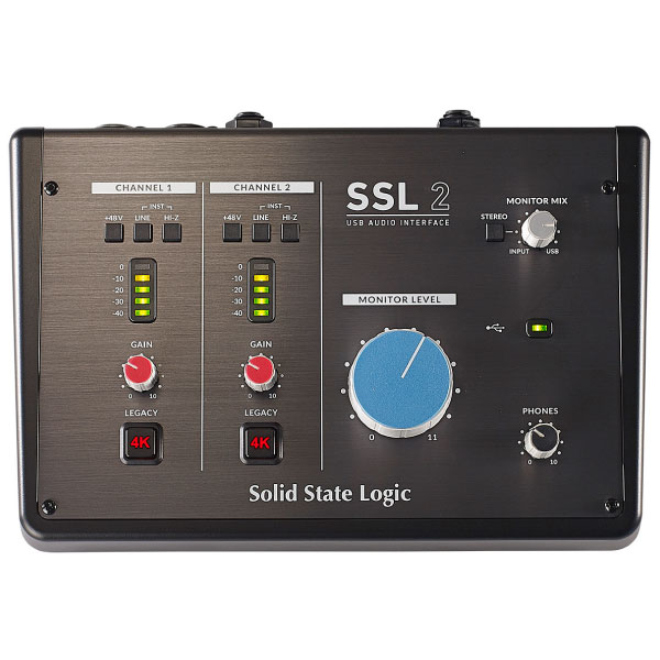 Solid State Logic SSL2 オーディオインタース フェイス