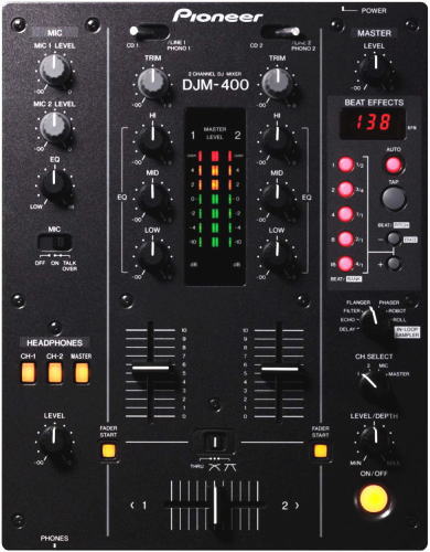 DJM-400 pioneer パイオニア dj ミキサー400 - DJ機材