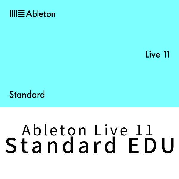 商品詳細 ： 【学生割引！約2万円もお得！】Ableton/音楽制作ソフトウェア/Ableton Live11 Standard EDU(エデュケーション版) ※製品シリアル記載用紙での納品となります。★Ableton LTM Start Up Guideプレゼント！tunecoreチケット付属！