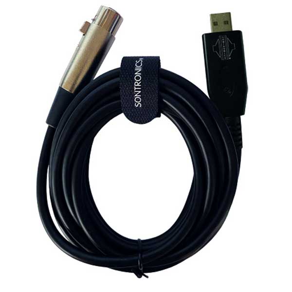 iڍ F SONTRONICS/USB}CNP[u/XLR-USB