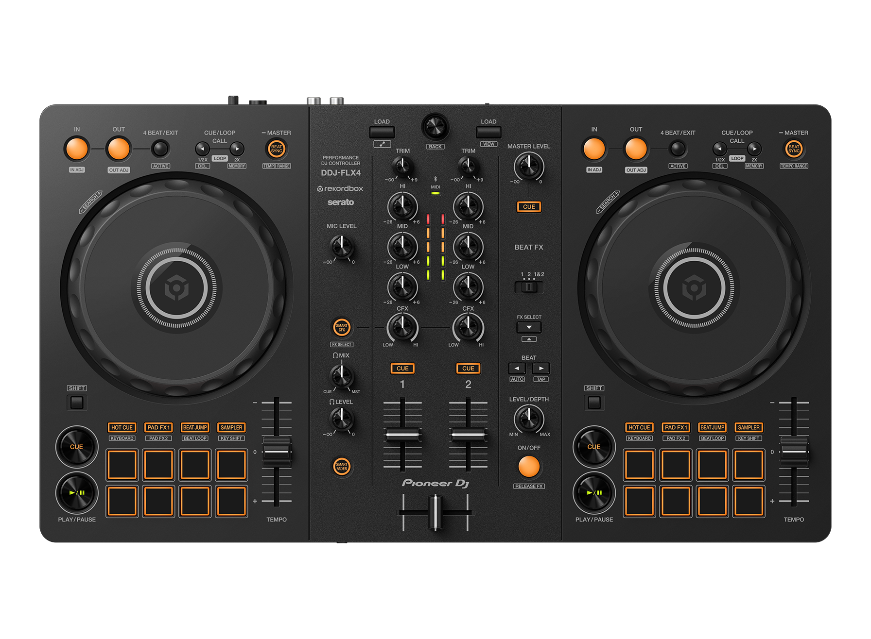 Pioneer DJ / DDJ-FLX4 初心者向きDJコントローラー-