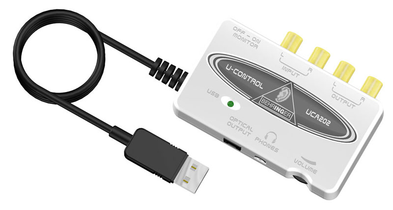 【UMC204HD】Behringer USBオーディオインターフェース