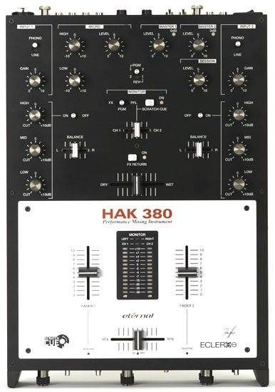 ECLER/DJミキサー/HAK380 -DJ機材アナログレコード専門店OTAIRECORD