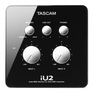 iڍ F TASCAM/iPhone/iPad/iPod touchpC^[tFCX/iU2