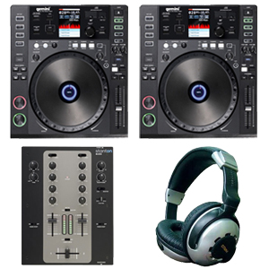 CDJ-700激安セット(CDJ700/M.203/HX3000/pp3)SCRATCH LIFE/USB