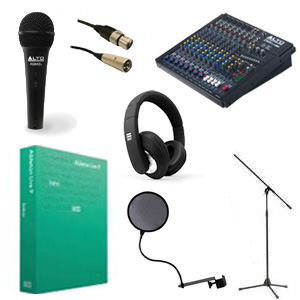 RAPPERS ROOM】ハイクラスレコーディングセット(ZMX124FX/abletonlive