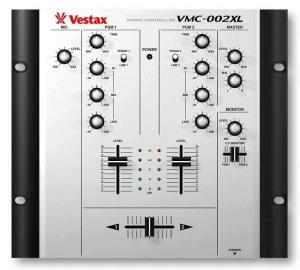 ジャンク品/動作に問題なし】Vestax/DJミキサー/VMC-002XL -DJ機材