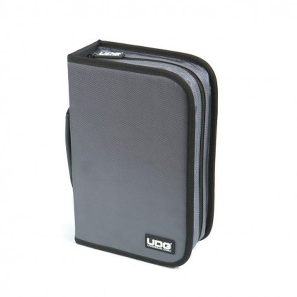 B級品特価！】UDG/CDケース/CD Wallet 100 Black Grey Stripe [100枚