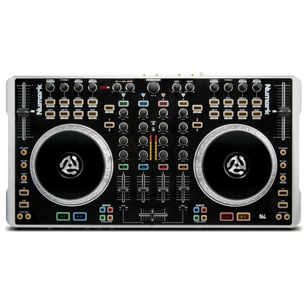 中古品】Serato DJ Liteに対応したDJコントローラー、NumarkのN4の紹介