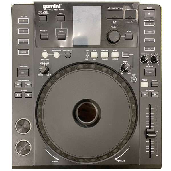 【中古ジャンク品】gemini/CDJ/CDJ-700 -DJ機材アナログレコード専門店OTAIRECORD