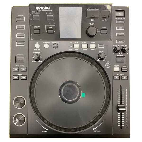 【中古品】gemini/CDJ/CDJ-700 -DJ機材アナログレコード専門店OTAIRECORD