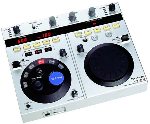 PIONEER/エフェクター/EFX-500(シルバー) ※U9242 x１プレゼント！ -DJ