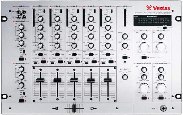 Vestax/DJミキサー/PMC-500 -DJ機材アナログレコード専門店OTAIRECORD