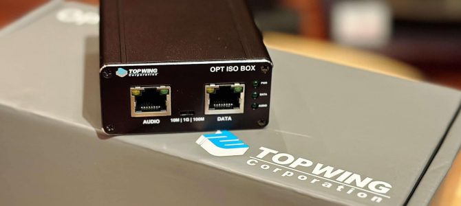 【2024年の年末に衝撃が走る！】TOP WINGから光LANアイソレーター「OPT ISO BOX」が発売！超絶コスパが高くて音質が良かったぞ！