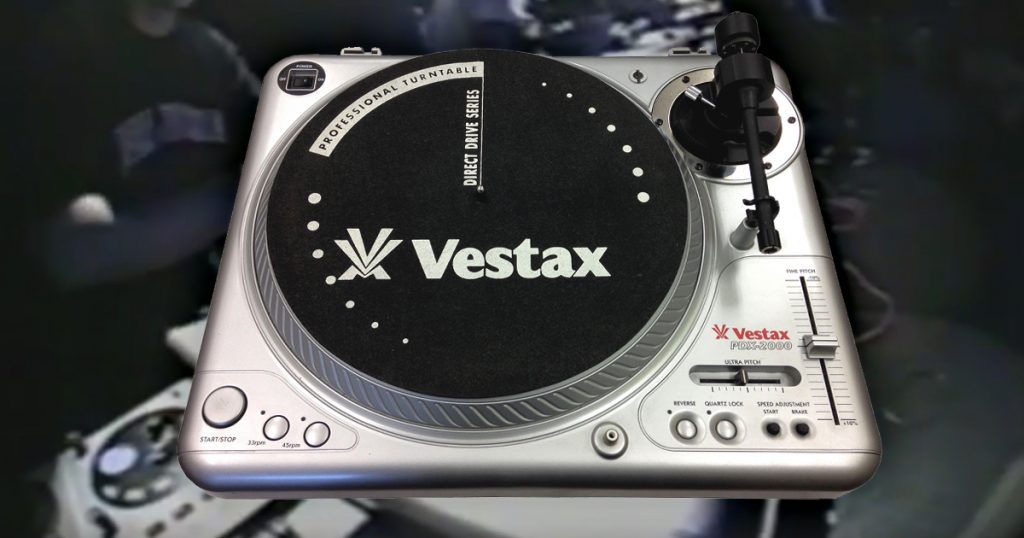 定番限定品Vestax PDX2000用ダストカバー ヒンジ付き ターンテーブル