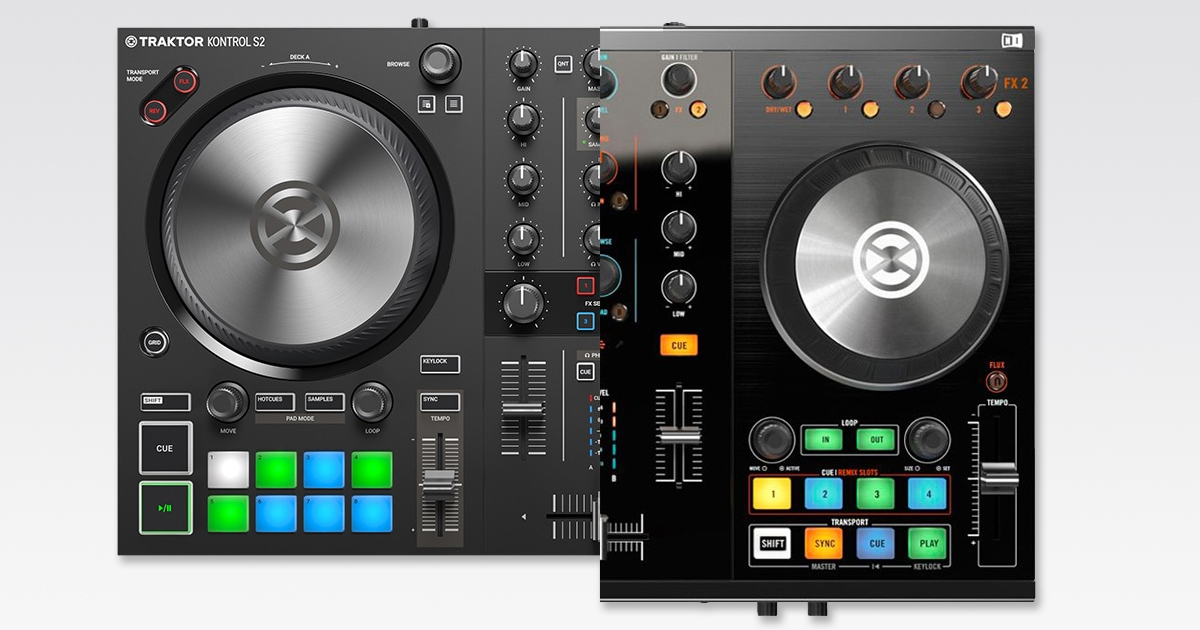 新旧モデル徹底比較】注目の新DJコントローラーTraktor Kontrol S2MK2