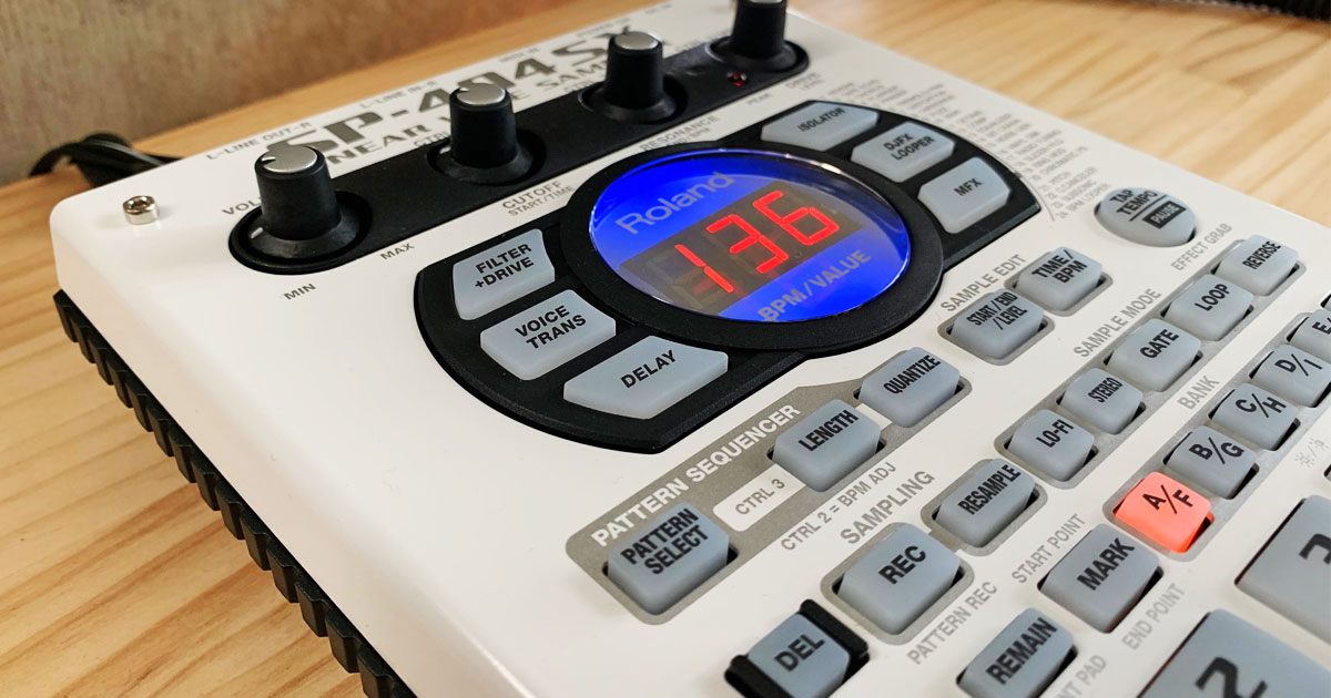 Roland SP-404SX 標準パネル 新品未使用 カスタムにもお勧め