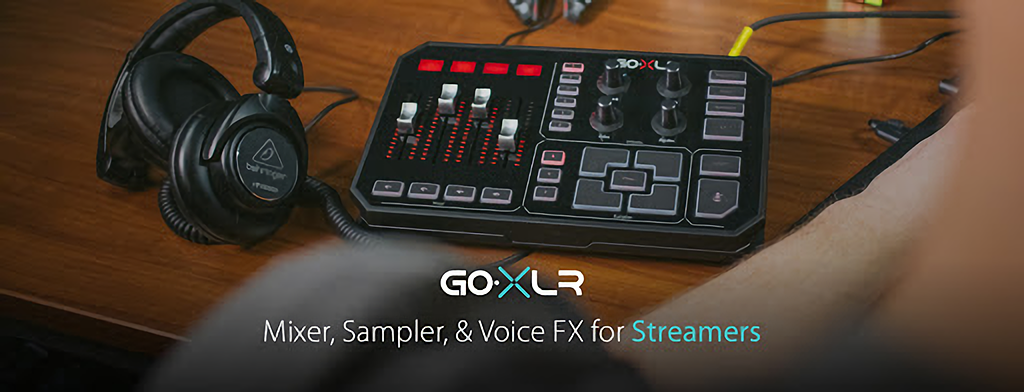 ゲーム配信用に作られたミキサー】TC HELICON GoXLR のご紹介