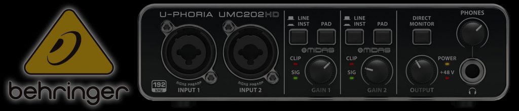 Amazon.com: Behringer U-Phoria UMC202HD USB Audio Interface